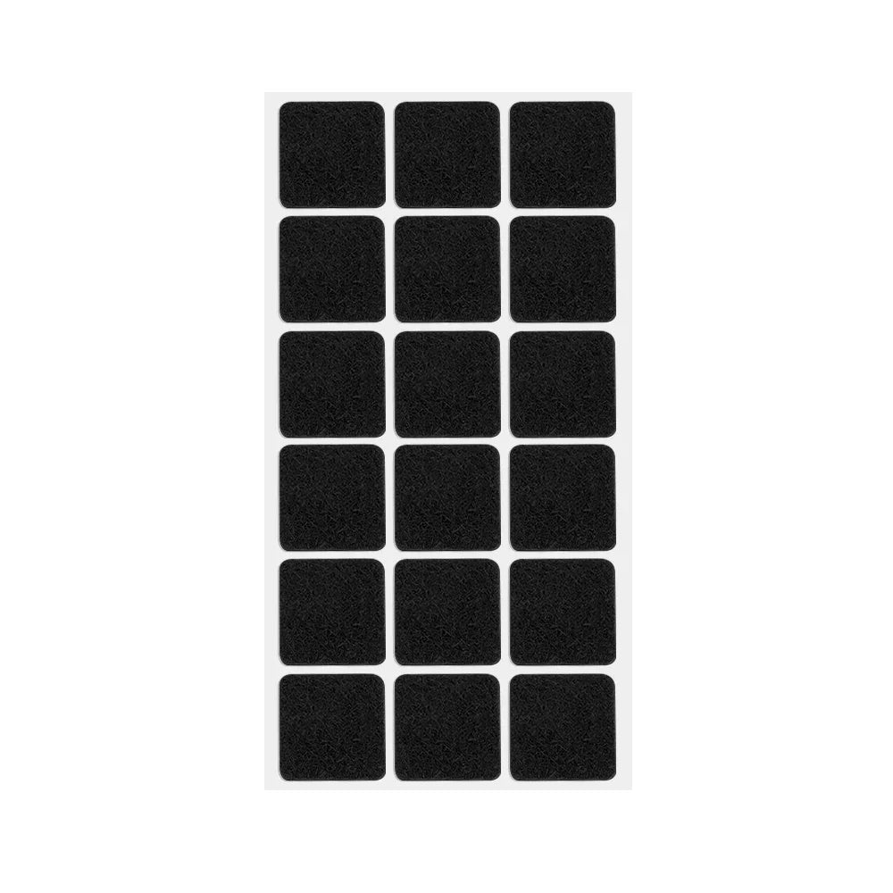 18/180Pcs Felt Chair Leg Pads Round Square Floor Protector Self Adhesive Furniture Table Legs Pad Bumper Anti Slip Furniture Mat