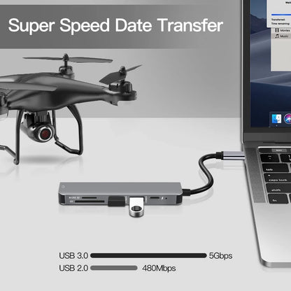 Hub USB-C 5 en 1 HDMI — MERKAION