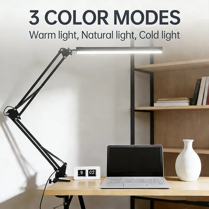 Lámpara de escritorio LED brazo articulado USB — MERKAION