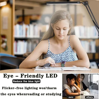 Lámpara de escritorio LED brazo articulado USB — MERKAION
