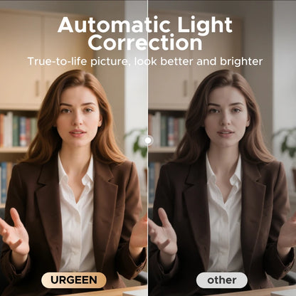 Webcam Full HD con micrófono y privacidad — MERKAION